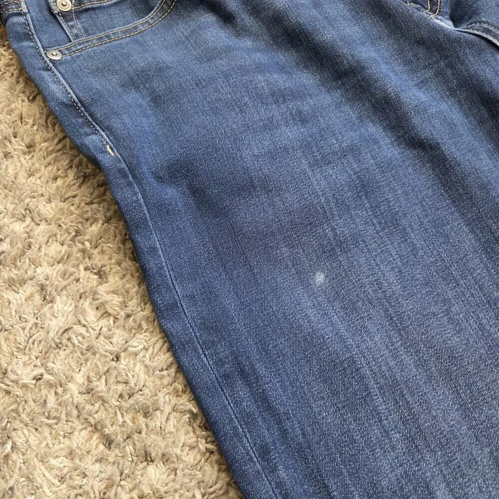 Banana Republic Jeans Mens 33x32 Blue Slim Fit Denim Stretch Mark*